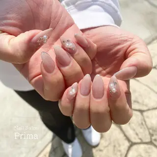 セミロング ネイル SalonPrima 西院Nail&Eyeのネイルデザイン