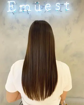 ロング 髪質改善IENA店長 小泉拓のヘアスタイル
