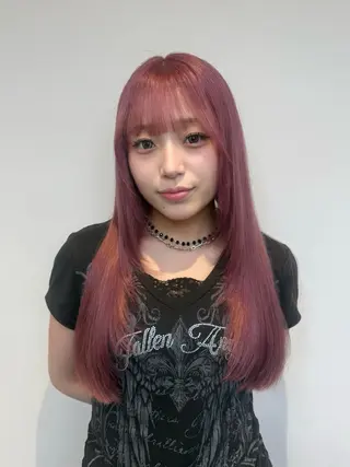 ロング カラー ブリーチ・ダブルカラ ー🪐✩serenaのヘアスタイル