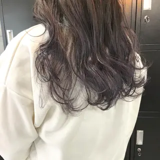 ミディアム カラー 艶髪育成サロン 京橋 shinのヘアスタイル