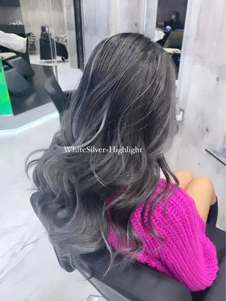 セミロング カラー パーマ ヘアアレンジ メンズ 最新艶髪トレンド¦ ヘア¦miyu🐒♡のヘアスタイル