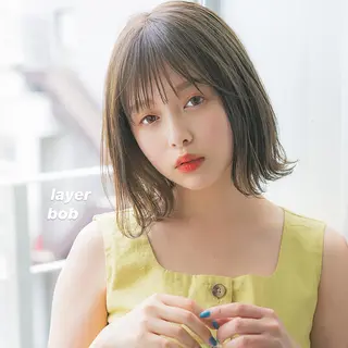 ミディアム カラー 💁♂️メンズカッ トパーマ💈大田涼華のヘアスタイル