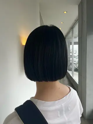 ミディアム おせ ちさとのヘアスタイル