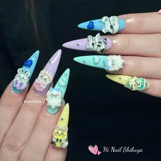 セミロング Hi Nail Salonのネイルデザイン