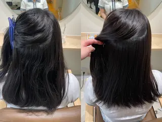 セミロング 阪倉 美玲のヘアスタイル