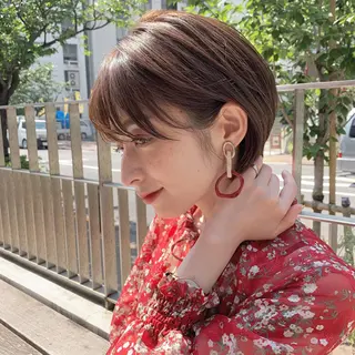 ショート SNS撮影用 髪質改善モデル募集のヘアスタイル