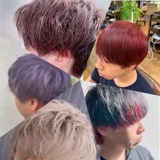カラー メンズ カット特化美容師 齋藤桐のヘアスタイル