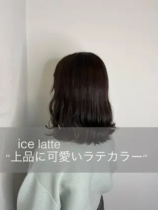 セミロング 縮毛矯正/髪質改善/ HARUのヘアスタイル