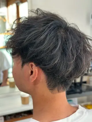 パーマ メンズ Snalyメンズ特化 スエハラのヘアスタイル