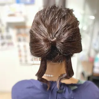 ヘアアレンジ イーチブライト EachBrightのヘアスタイル