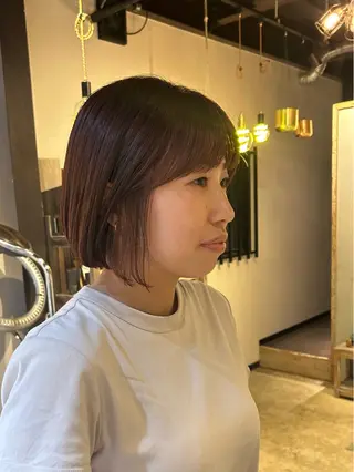ショート 北原 紗希のヘアスタイル