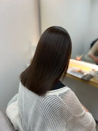 ミディアム カラー ECLART 横浜 井口聖也のヘアスタイル