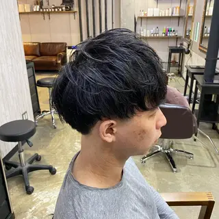 ショート メンズ 勝河 怜楊のヘアスタイル
