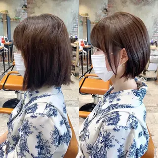 ショート 新宿　ショート・ボブ カットモデル募集のヘアスタイル