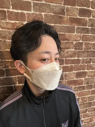 ショート カラー パーマ ヘアアレンジ メンズ キッズ ネイル マツエク・マツパ アイブロウ 久木原 ゆりのヘアスタイル