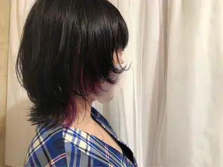 カラー パル__レイヤー/パ ーマ/デザインカラーのヘアスタイル