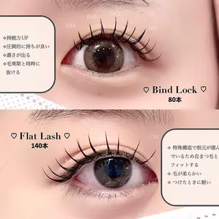 マツエク・マツパ Lucy's Eyelash小倉店のマツエク・マツパデザイン