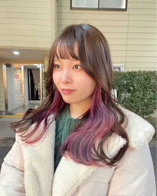 ロング 🎀 原宿/ブリーチ 🎀 ♡Reina♡のヘアスタイル