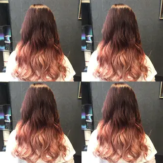 セミロング カラー 髪質改善美容師 中村 一のヘアスタイル