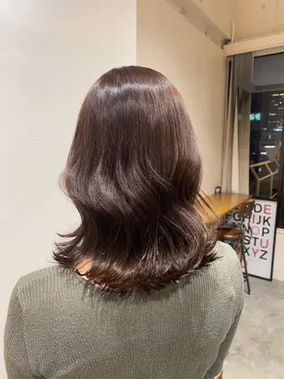 ミディアム KAREN🕊️ 大宮美容室のヘアスタイル