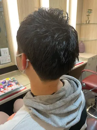 ショート メンズ 河野 優希のヘアスタイル