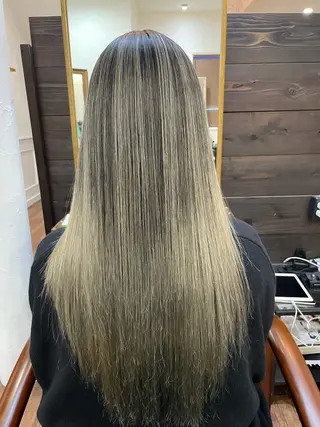 ロング 下林 雅明のヘアスタイル
