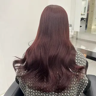 ロング 🍒韓国y2k暖色 NO.1🍒REAのヘアスタイル