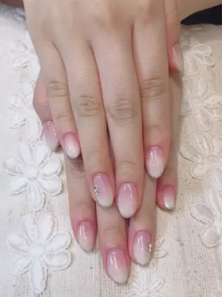 ネイル ビジューバイアクイユ ネイルズ 東中野店のネイルデザイン