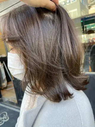 カラー 竹尾 優斗のヘアスタイル
