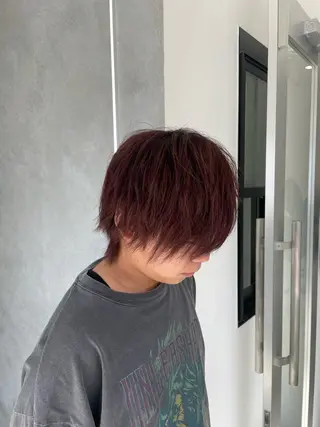 カラー 中山 花音のヘアスタイル