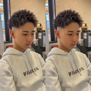 ショート alma 後藤 遼斗のヘアスタイル