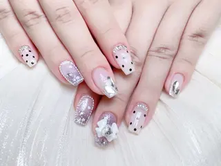ネイル M🌷nail 長さだし専門店のネイルデザイン