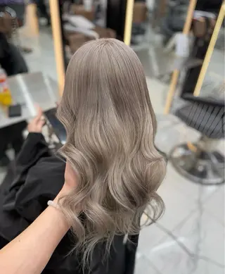 ロング カラー 笠間 啓聖のヘアスタイル