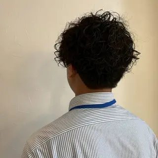 ショート パーマ cotton松本店 たかゆきのヘアスタイル