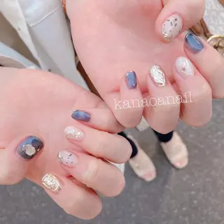 ネイル 地爪育成💅 kanaoanailのネイルデザイン