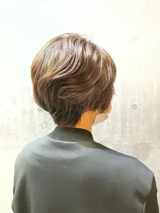 ショート パーマ art-Lago 宮司のヘアスタイル