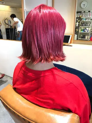 ショート カラー creep hair nozomiのヘアスタイル
