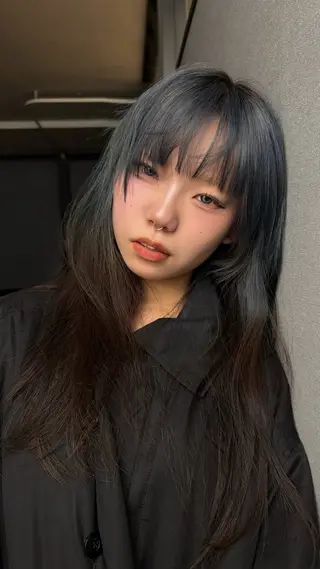 ロング くろかわ まいのヘアスタイル