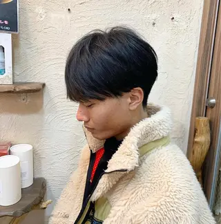 ショート メンズ 七原 海夕のヘアスタイル
