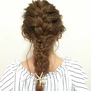 カラー ヘアアレンジ 塚本 昂のヘアスタイル