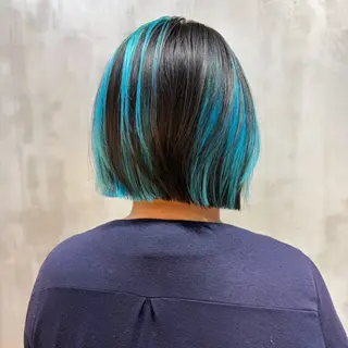 ショート カラー qpula misuzuのヘアスタイル