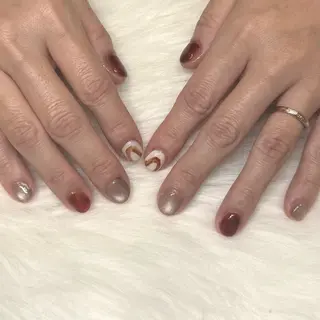 ネイル Bianca 川口 miyu ☘︎︎⋆͛のネイルデザイン