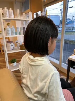 ショート 岐阜茜部/髪質改善 平田ヒデカズのヘアスタイル