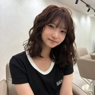 カラー うる艶/ハイトーン 🎀hina🎀のヘアスタイル