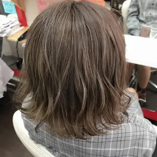ミディアム 櫻井 なんなのヘアスタイル