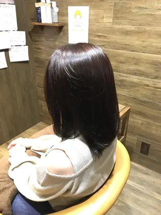 カラー 箕面駅徒歩7分カプロ 三好美鈴のヘアスタイル