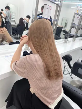 ロング カラー ヘアアレンジ 🧸ミルクティー特化 🧸MASAKIのヘアスタイル
