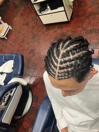 ロング メンズ 佐古 達平のヘアスタイル