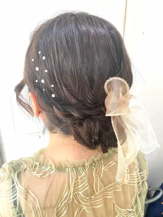 ヘアアレンジ uros.中目黒 moekaのヘアスタイル