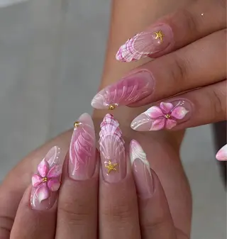 ネイル GreenNail salonパラジェルのネイルデザイン